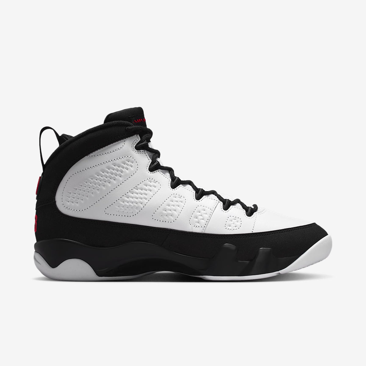 Мъжки маратонки Air Jordan 9 Retro OG White Black True Red - IX6179-100 – снимка 3