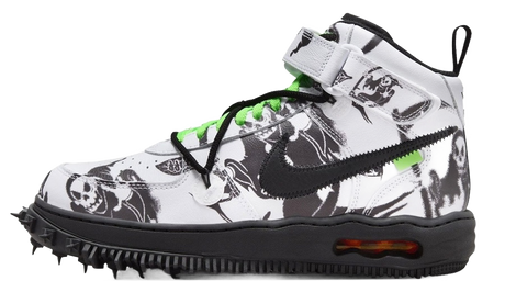 Мъжки маратонки Nike Air Force 1 Mid Off-White Grim Reaper - DR0500-102 – снимка 2