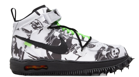 Мъжки маратонки Nike Air Force 1 Mid Off-White Grim Reaper - DR0500-102 – снимка 4