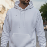Мъжки суитчър Nike DRI-FIT Standard Issue (Бял) - FD7734-100
