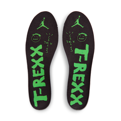 Маратонки Jordan CJ1 T-Rexx Travis Scott Green Spark - IM9113-300 – снимка 9