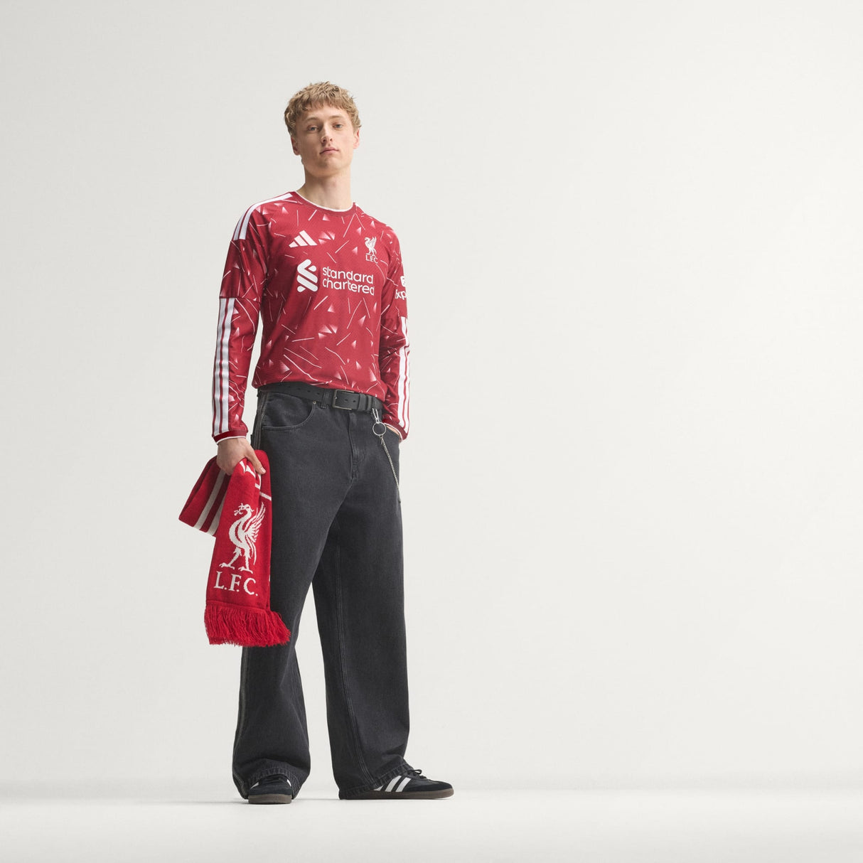 Тениска Liverpool FC 26/27 като Домакин Authentic (Кларет) - KB8251