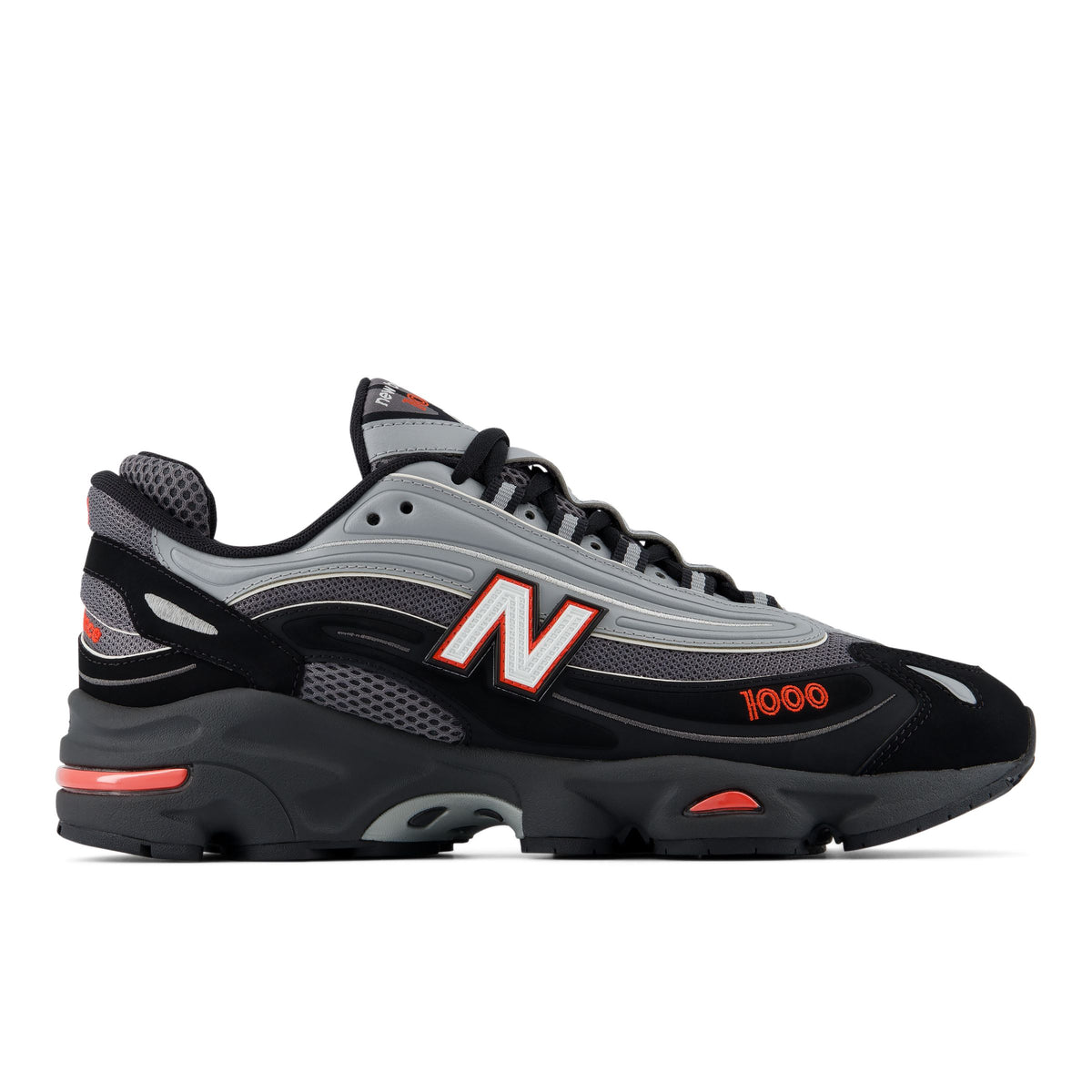 Маратонки New Balance 1000 Black Grey Red - U10004HL