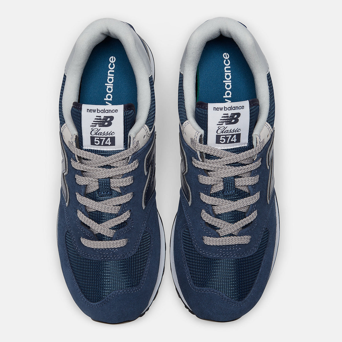 Маратонки New Balance 574 Navy White - ML574EVN – снимка 3