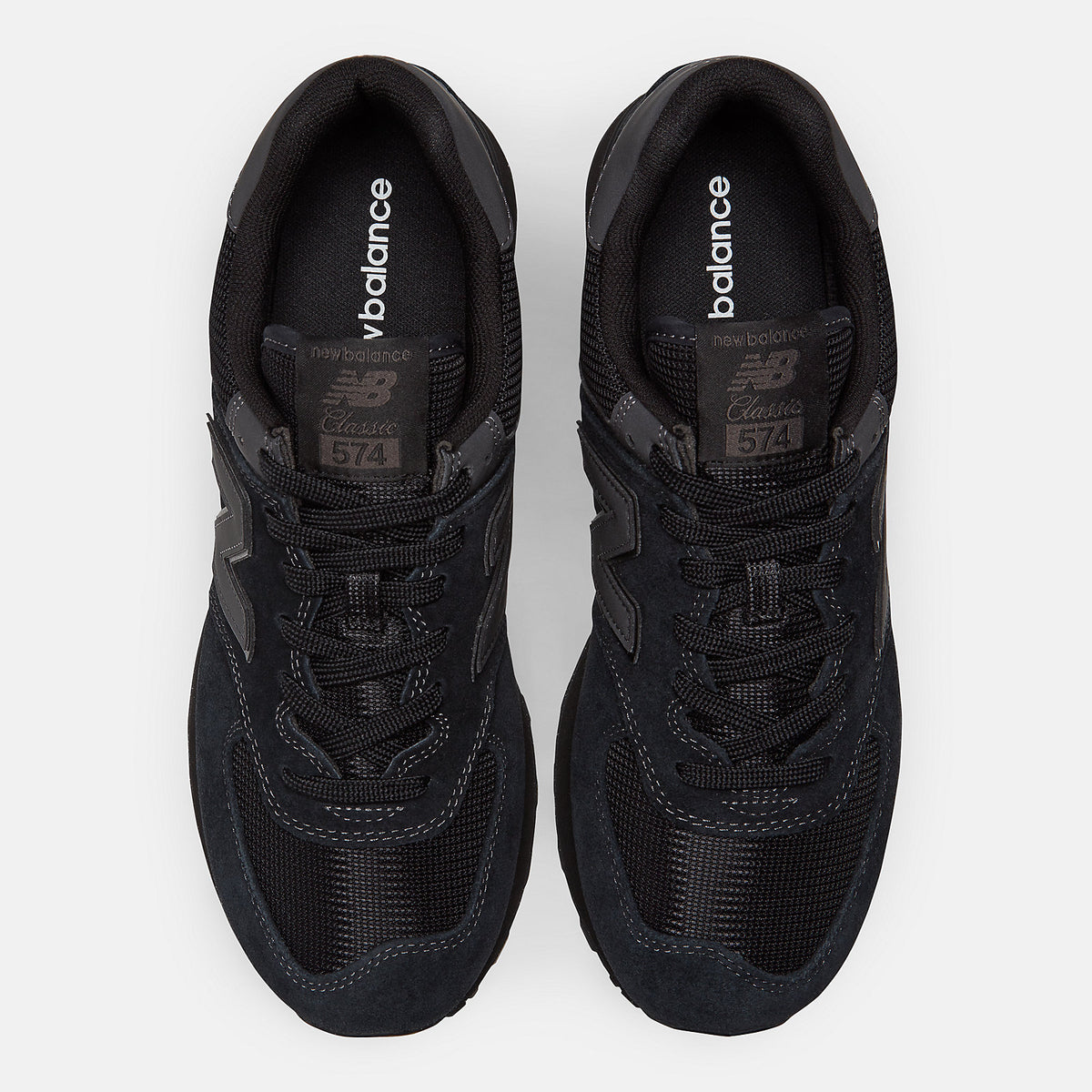 Маратонки New Balance 574 Triple Black - ML574EVE – снимка 3