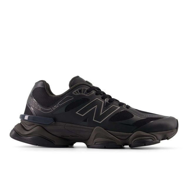 Маратонки New Balance 9060 Black Grey Black - U90606TO