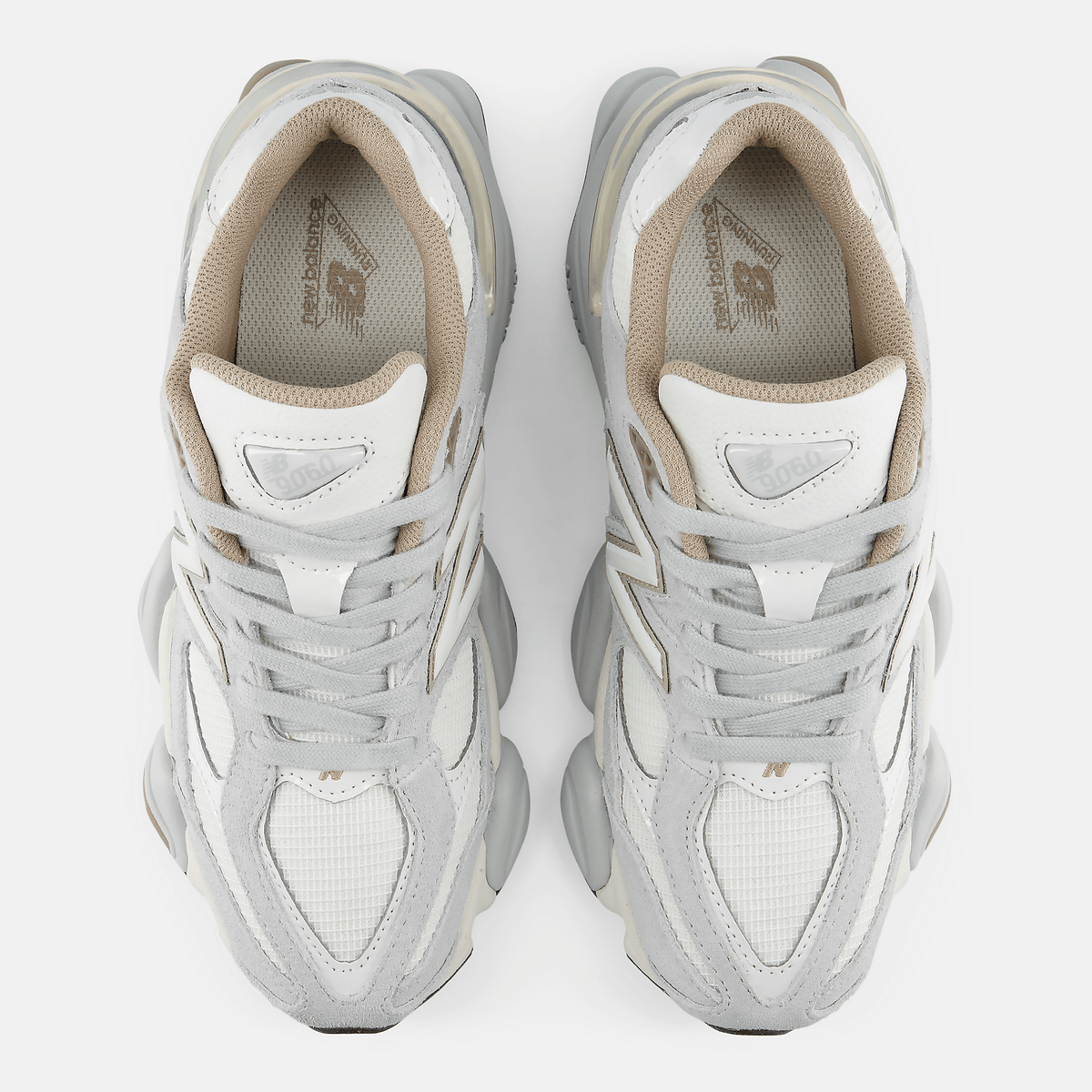 Мъжки маратонки New Balance 9060 Driftwood/Sea Salt - U906011M – снимка 3