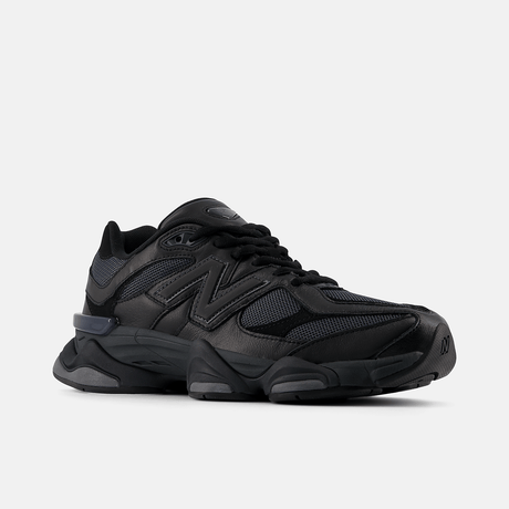 Мъжки маратонки New Balance 9060 Triple Black Leather - U9060NRI – снимка 4