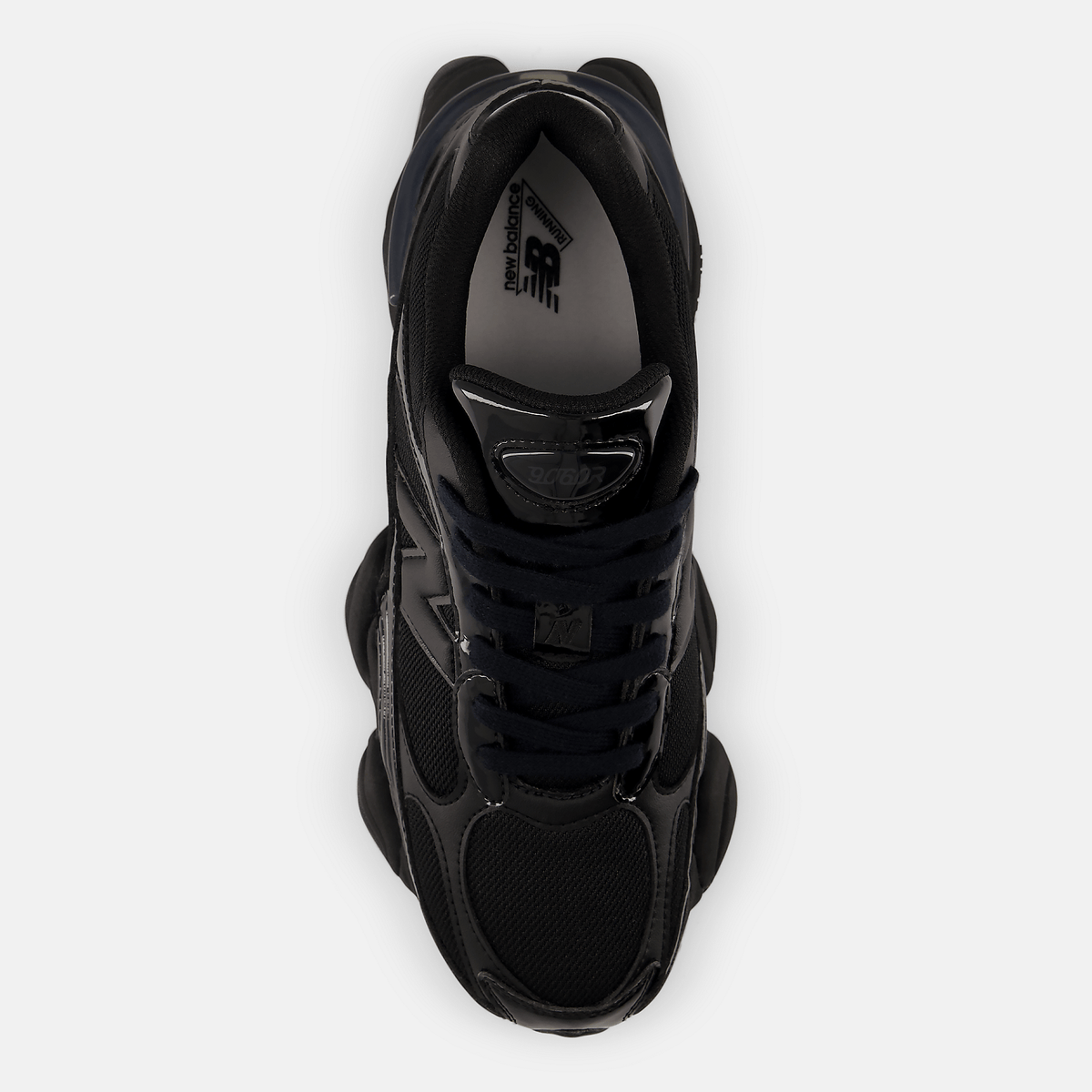 Мъжки маратонки New Balance 9060R Triple Black - U90603BQ – снимка 3