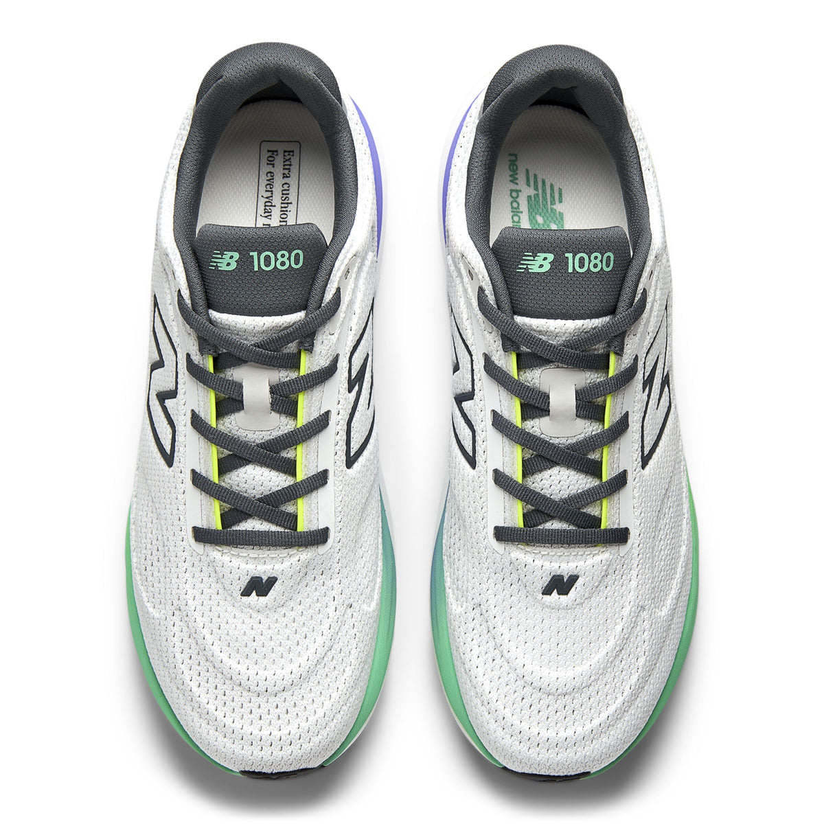 Маратонки New Balance Fresh Foam X 1080 White Lime - M10808MP – снимка 3