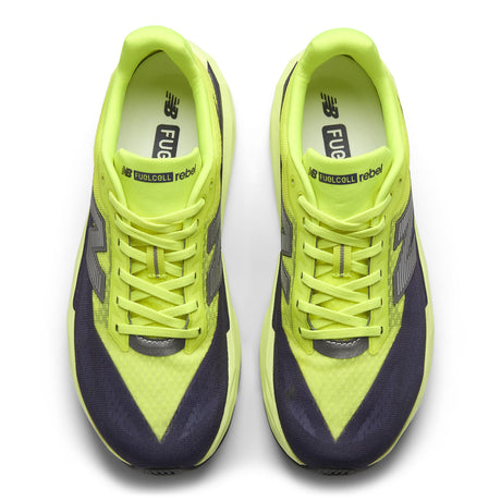Маратонки New Balance FuelCell Rebel Lime Navy - MFCX4TR – снимка 3