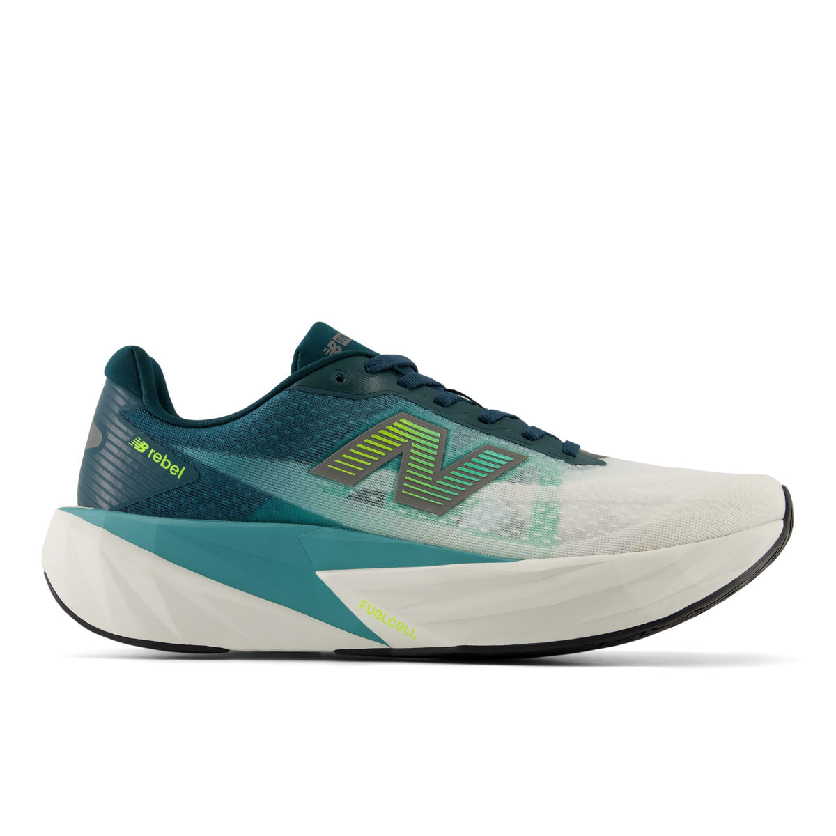 Маратонки New Balance FuelCell Rebel Teal White - MFCX3HW