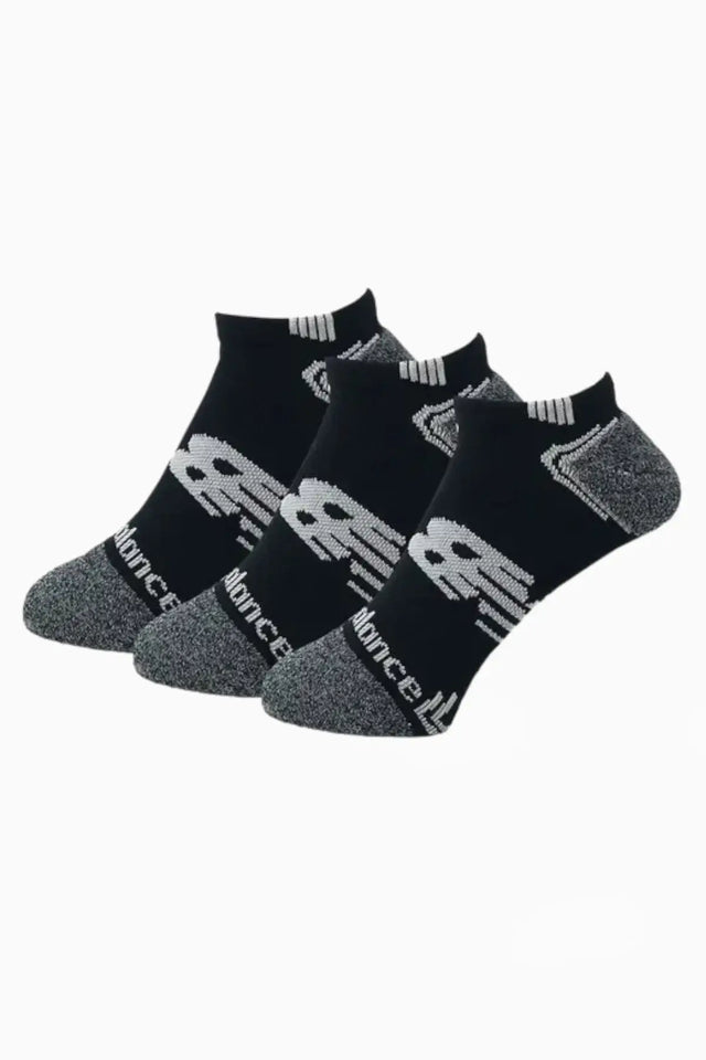 Чорапи New Balance No Show Run 3 чифта (Черен) - LAS44223BKW