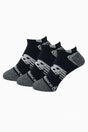 Чорапи New Balance No Show Run 3 чифта (Черен) - LAS44223BKW