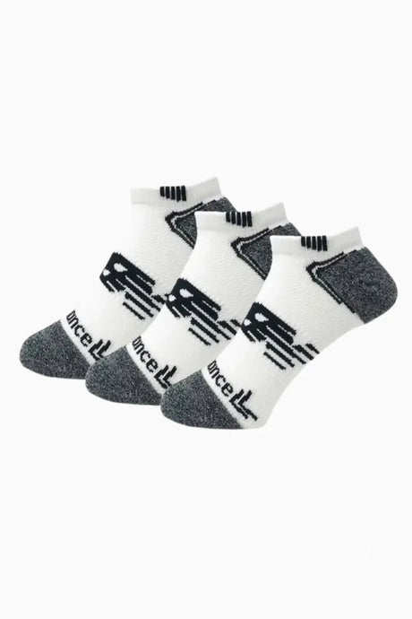 Чорапи New Balance No Show Run 3 чифта (Бяла) - LAS44223WT