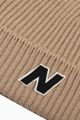 Шапка New Balance Winter Watchman (Бежово) - LAH33003 – снимка 3