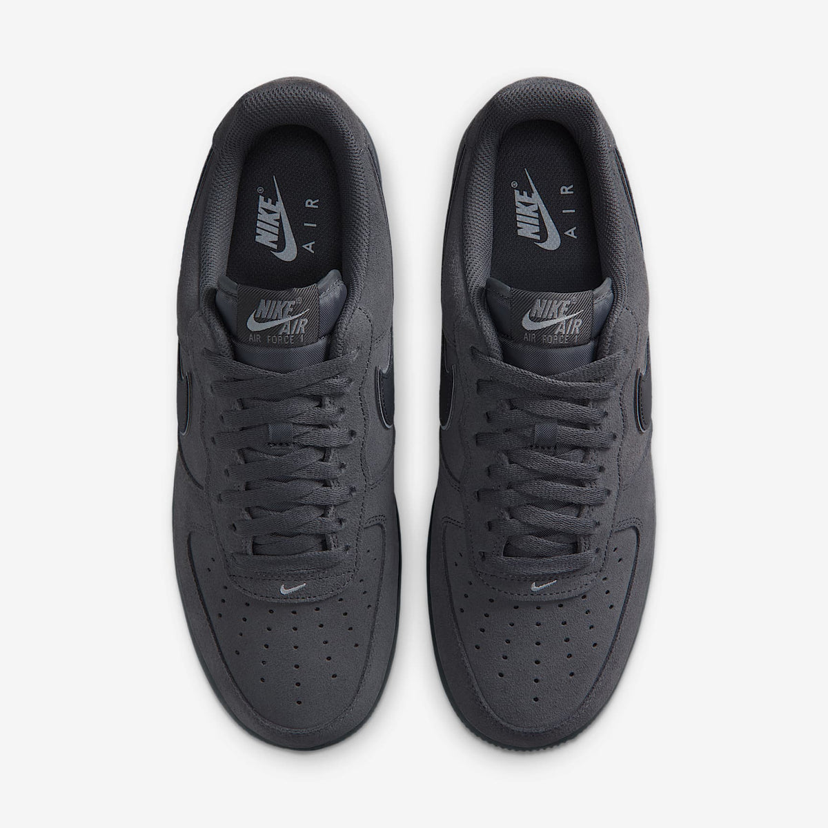 Мъжки маратонки Nike Air Force 1 '07 LV8 Anthracite Cool Grey Wolf Grey - IQ0292-060 – снимка 4