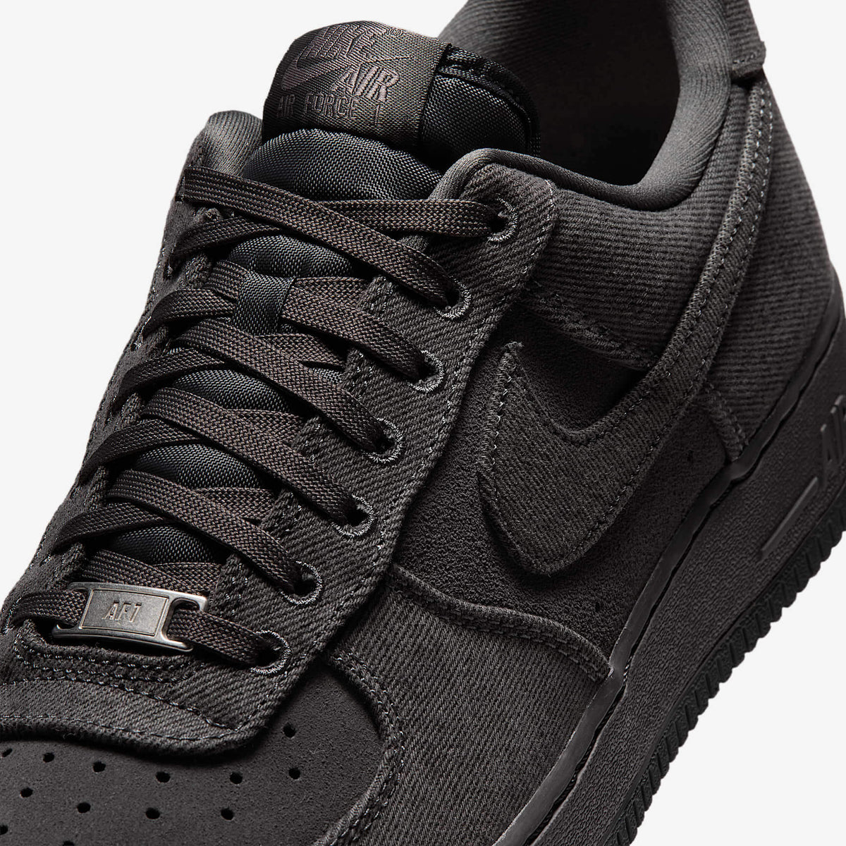 Мъжки маратонки Nike Air Force 1 '07 LV8 Black Denim - IR0951-003 – снимка 7