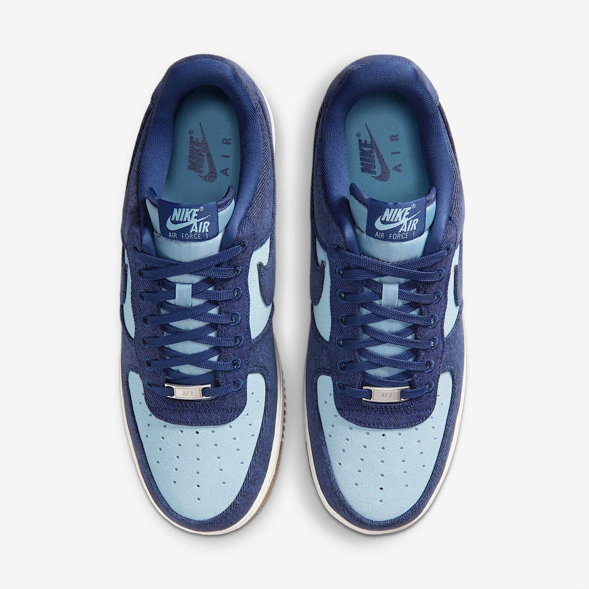 Мъжки маратонки Nike Air Force 1 07 LV8 Blue Denim - IR0951-400 – снимка 4
