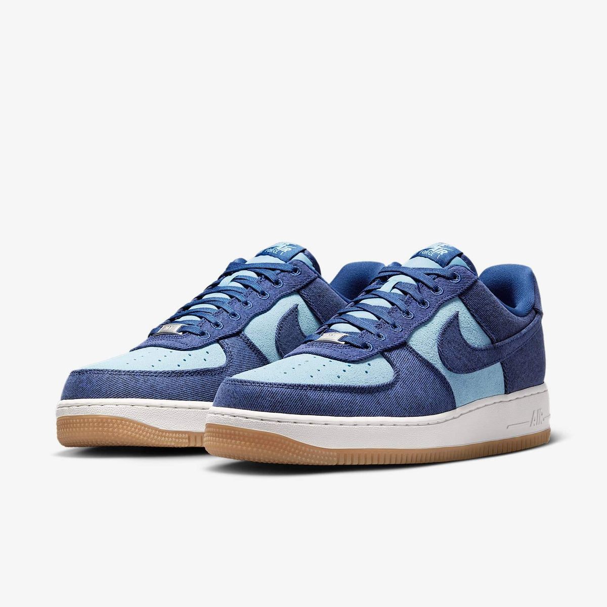 Мъжки маратонки Nike Air Force 1 07 LV8 Blue Denim - IR0951-400 – снимка 5