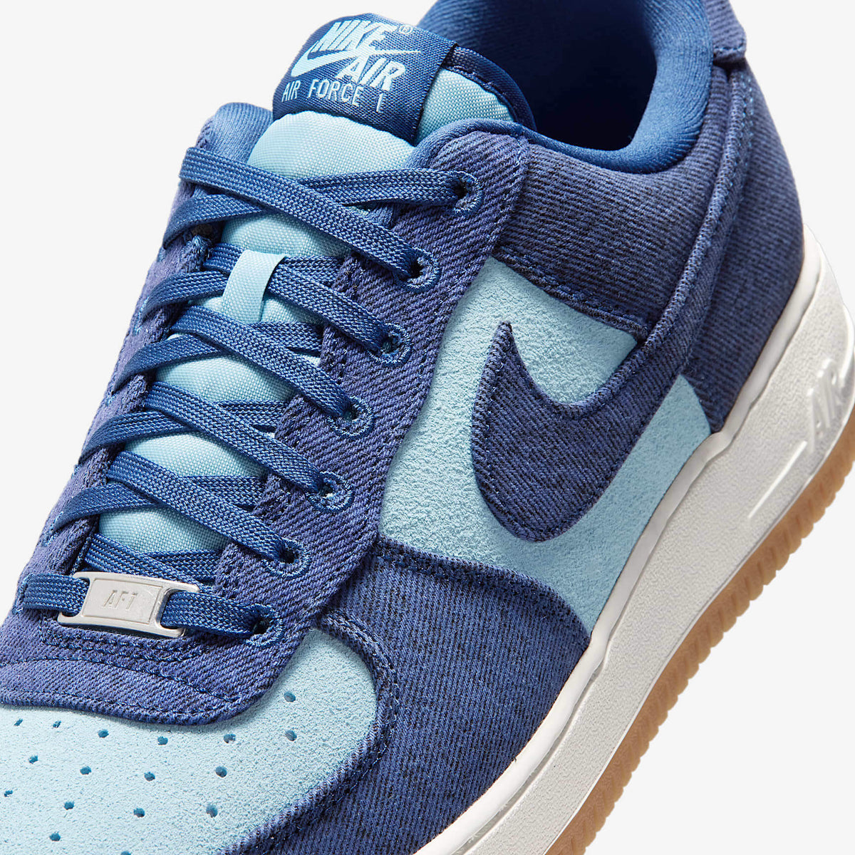 Мъжки маратонки Nike Air Force 1 07 LV8 Blue Denim - IR0951-400 – снимка 7