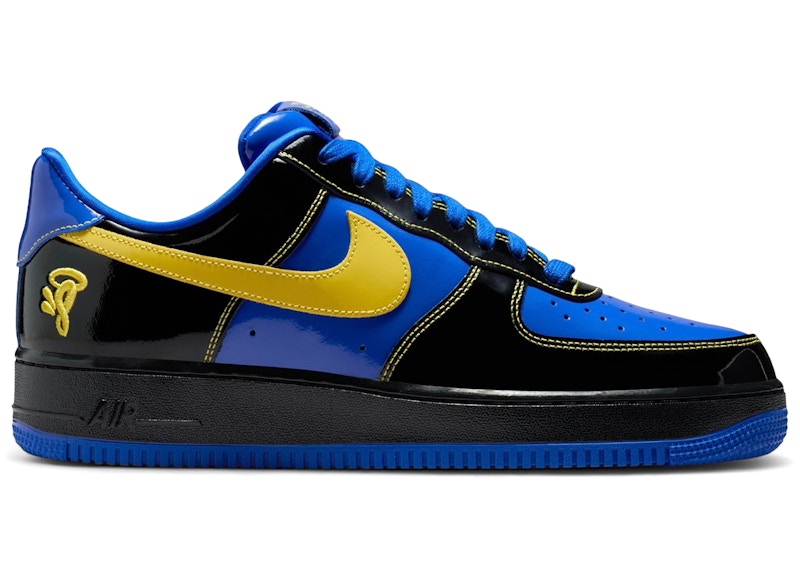 Мъжки маратонки Nike Air Force 1 Low Central Cee Black Optic Yellow Friends & Family - IQ1402-010 – снимка 2