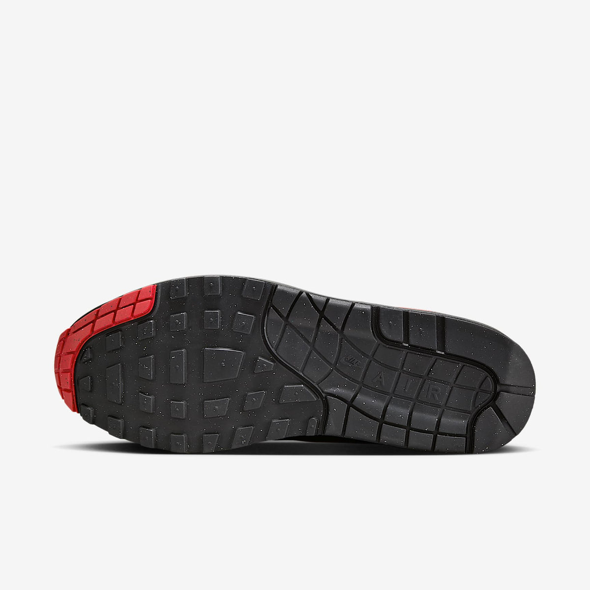 Мъжки маратонки Nike Air Max 1 Essential Black University Red Iron Grey - FZ5808-008 – снимка 2
