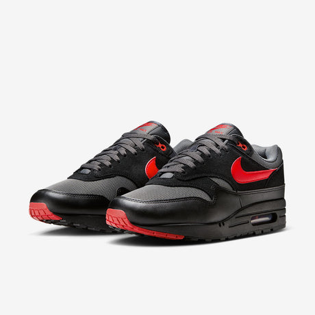 Мъжки маратонки Nike Air Max 1 Essential Black University Red Iron Grey - FZ5808-008 – снимка 5