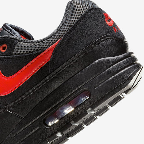 Мъжки маратонки Nike Air Max 1 Essential Black University Red Iron Grey - FZ5808-008 – снимка 8