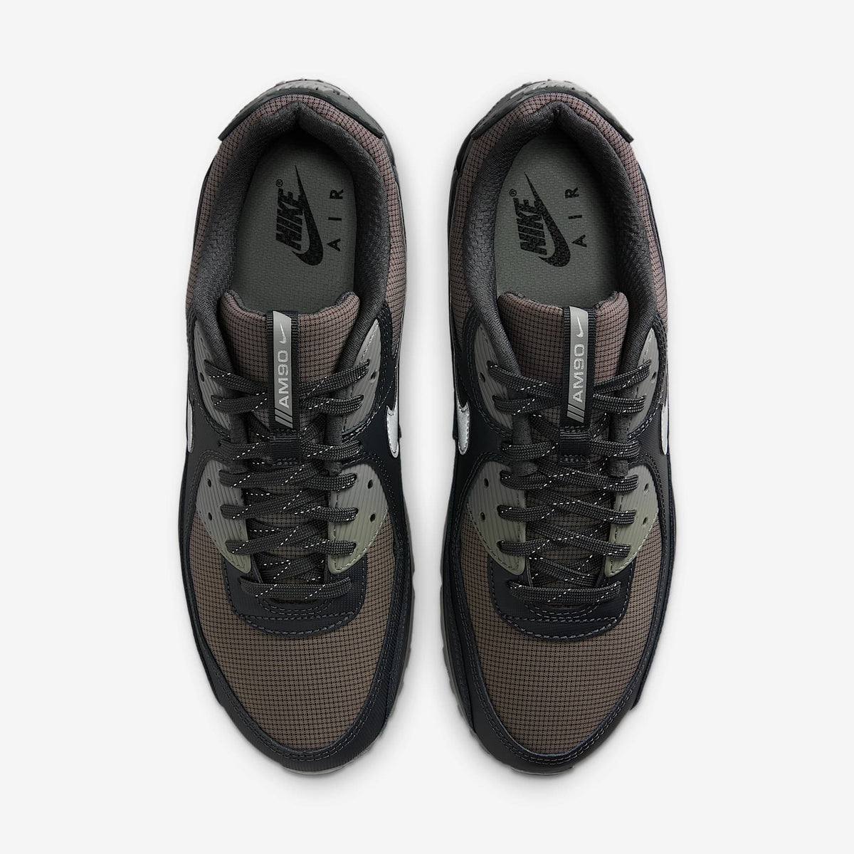 Мъжки маратонки Nike Air Max 90 Anthracite Jade Horizon Light Army - IQ0291-060 – снимка 4
