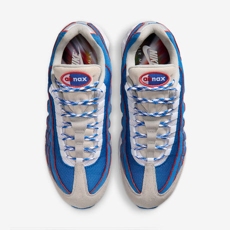 Мъжки маратонки Nike Air Max 95 Big Bubble Blue Sapphire White Light Smoke Grey - IR1944-400 – снимка 4