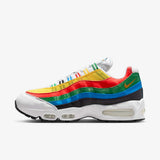 Мъжки маратонки Nike Air Max 95 Big Bubble Premium White Chile Red Photo Blue - IB7872-100