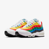 Мъжки маратонки Nike Air Max 95 Big Bubble Premium White Chile Red Photo Blue - IB7872-100 – снимка 5