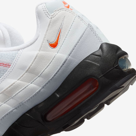 Мъжки маратонки Nike Air Max 95 Wolf Grey Safety Orange Pure Platinum - HM0622-002 – снимка 8