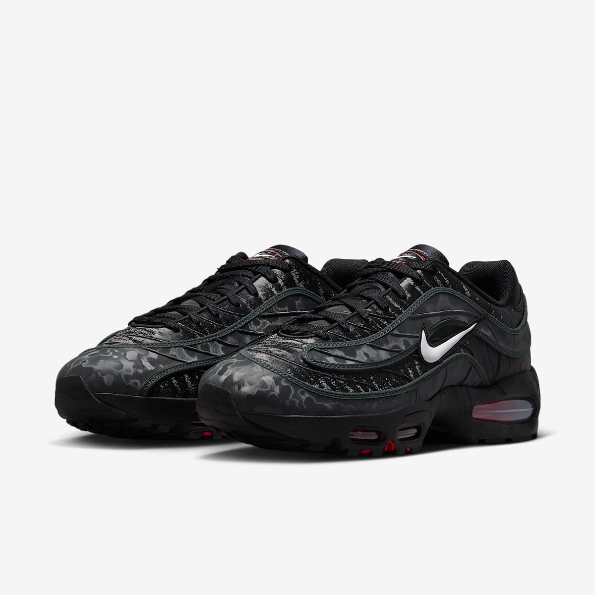 Мъжки маратонки Nike Air Max Joga Bonito Black University Red Dark Smoke Grey - IO1753-001 – снимка 5