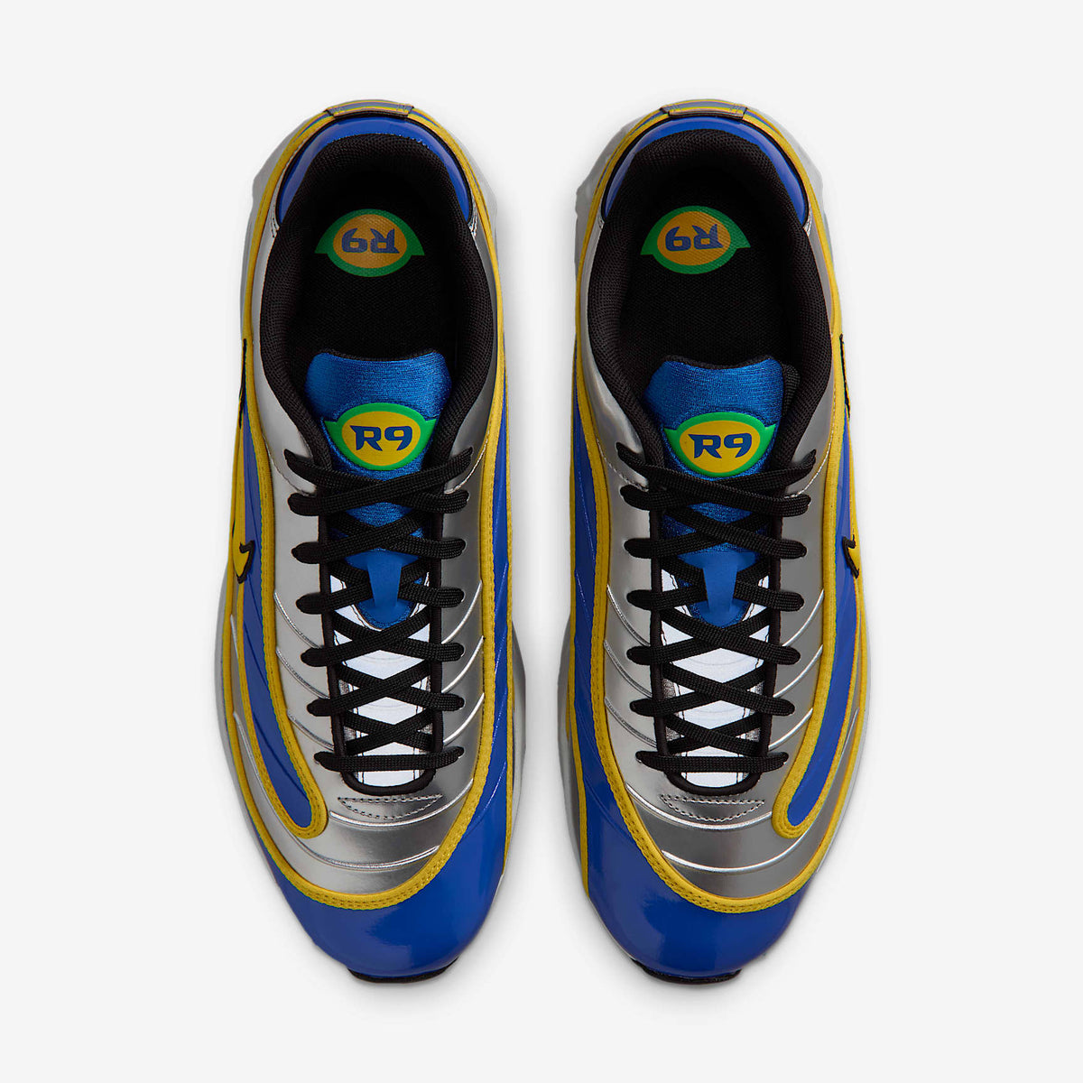 Мъжки маратонки Nike Air Max Joga Bonito R9 Metallic Silver Varsity Royal Black - IX8646-001 – снимка 4