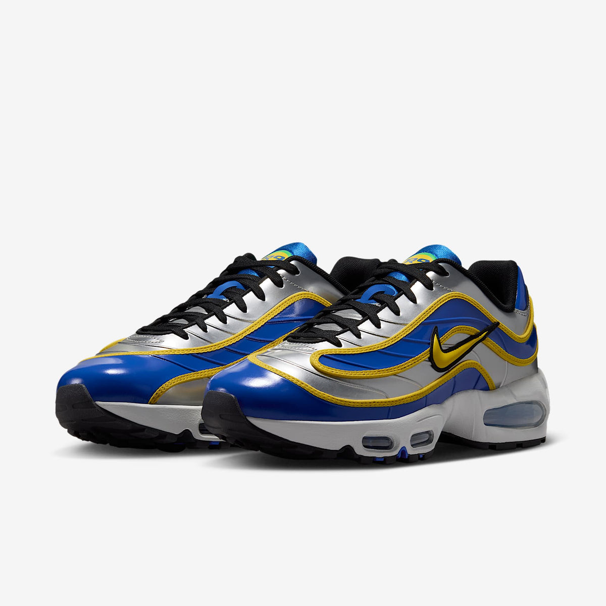 Мъжки маратонки Nike Air Max Joga Bonito R9 Metallic Silver Varsity Royal Black - IX8646-001 – снимка 5