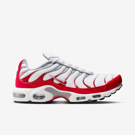 Мъжки маратонки Nike Air Max Plus White University Red Wolf Grey - IF6224-101 – снимка 3