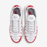 Мъжки маратонки Nike Air Max Plus White University Red Wolf Grey - IF6224-101 – снимка 4