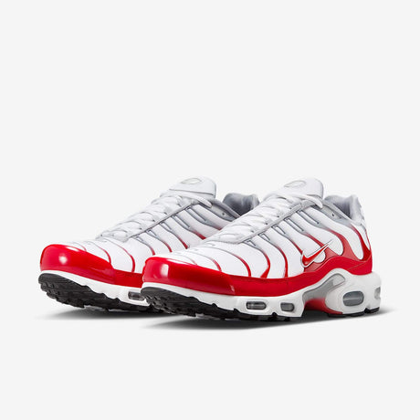 Мъжки маратонки Nike Air Max Plus White University Red Wolf Grey - IF6224-101 – снимка 5