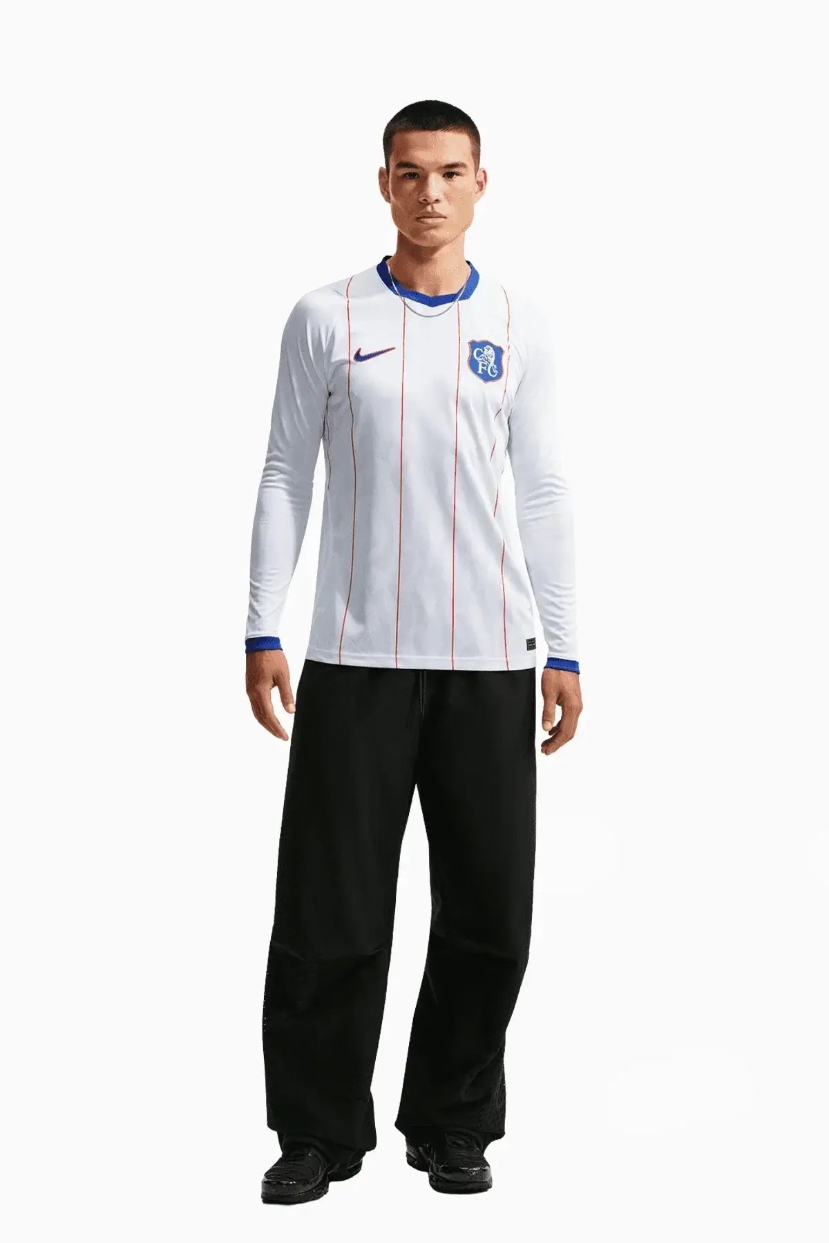 Тениска с дълги ръкави Nike Chelsea FC 26/27 Трета Stadium (Бяла) - IW9269-101