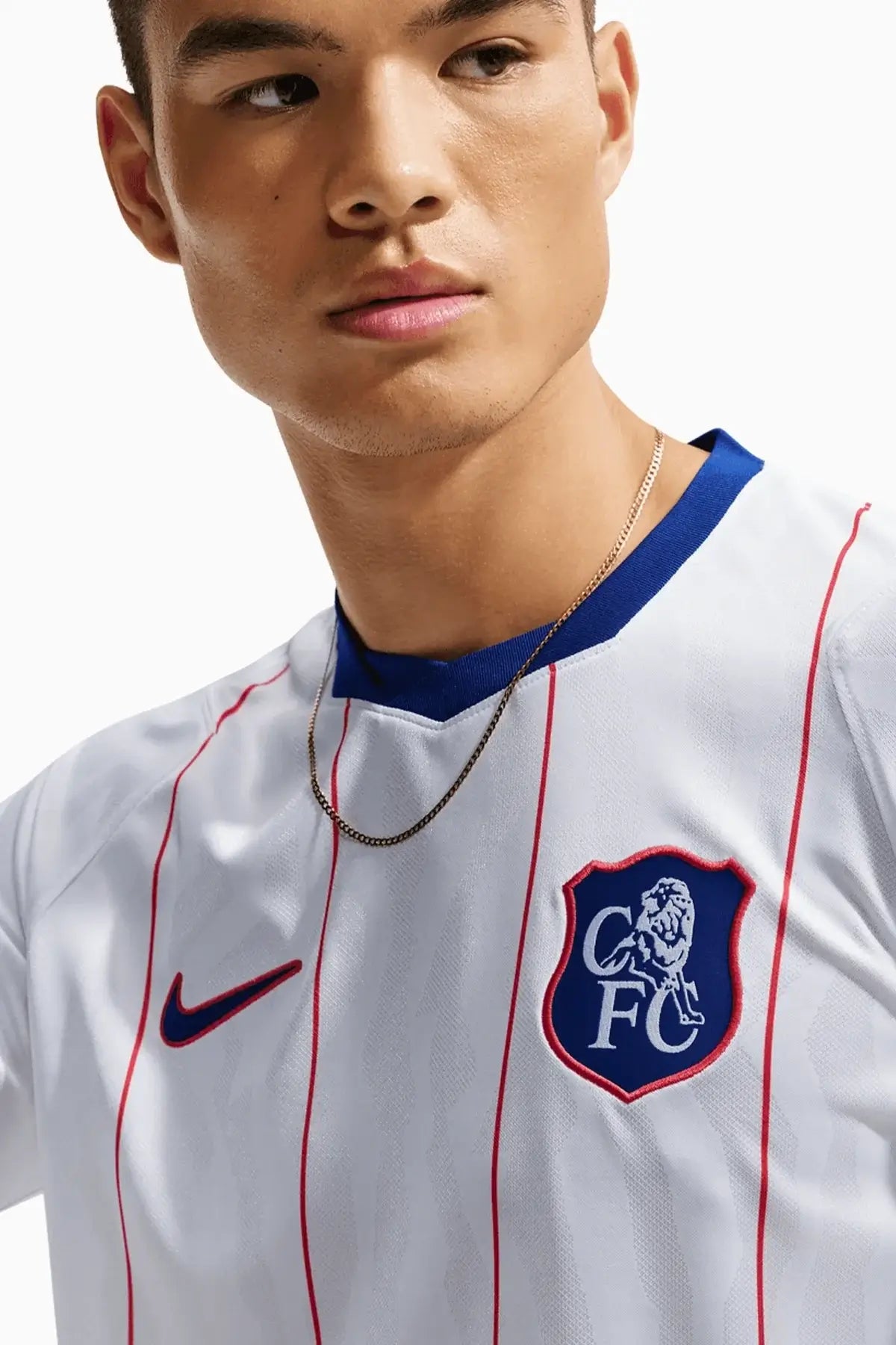 Тениска с дълги ръкави Nike Chelsea FC 26/27 Трета Stadium (Бяла) - IW9269-101 – снимка 3
