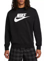 Блуза Nike Club Fleece Graphic Crew (Черен) - DQ4912-010