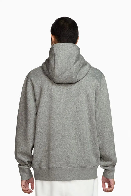 Блуза Nike Club Fleece Pullover Hoodie (Сив) - FN3859-063 – снимка 2