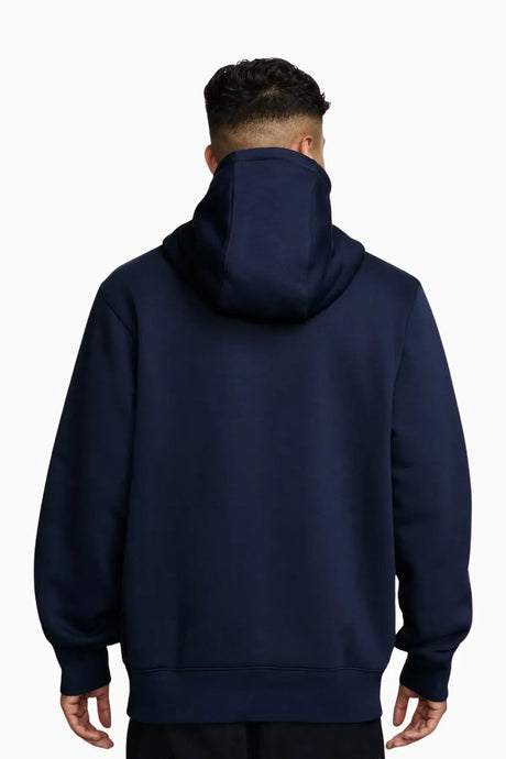 Блуза Nike Club Fleece Pullover Hoodie (Тъмносин) - FN3859-451 – снимка 2