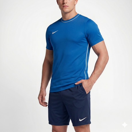 Спортен комплект Nike DRY ESS SET - HM7127-463 / NESSF559-440 – снимка 2