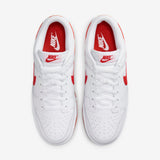 Мъжки маратонки Nike Dunk Low Retro White Picante Red - DV0831-103 – снимка 4