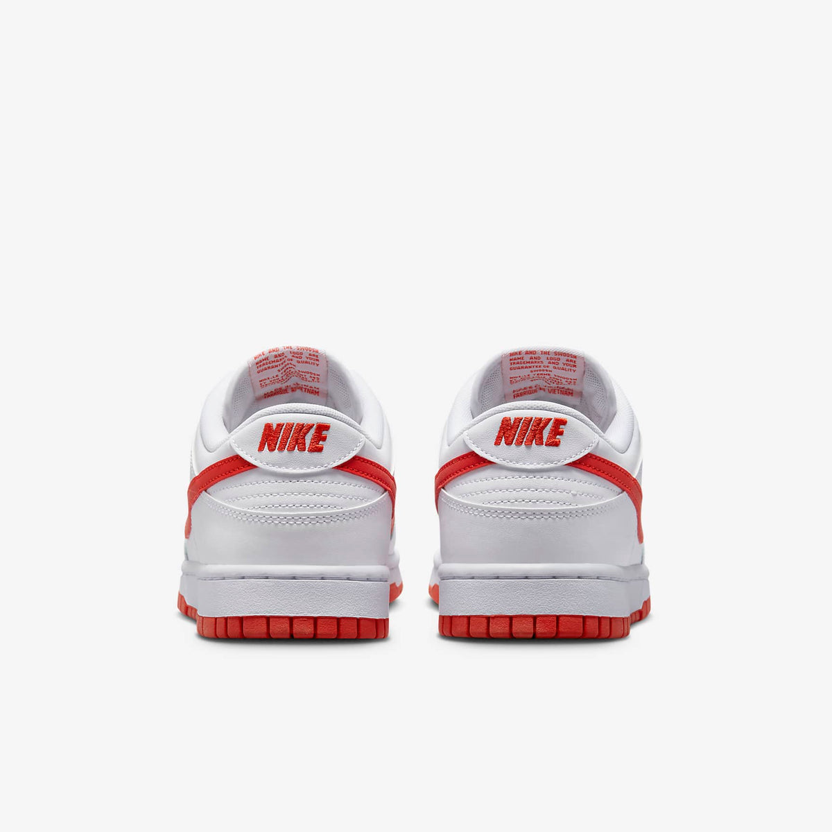Мъжки маратонки Nike Dunk Low Retro White Picante Red - DV0831-103 – снимка 6