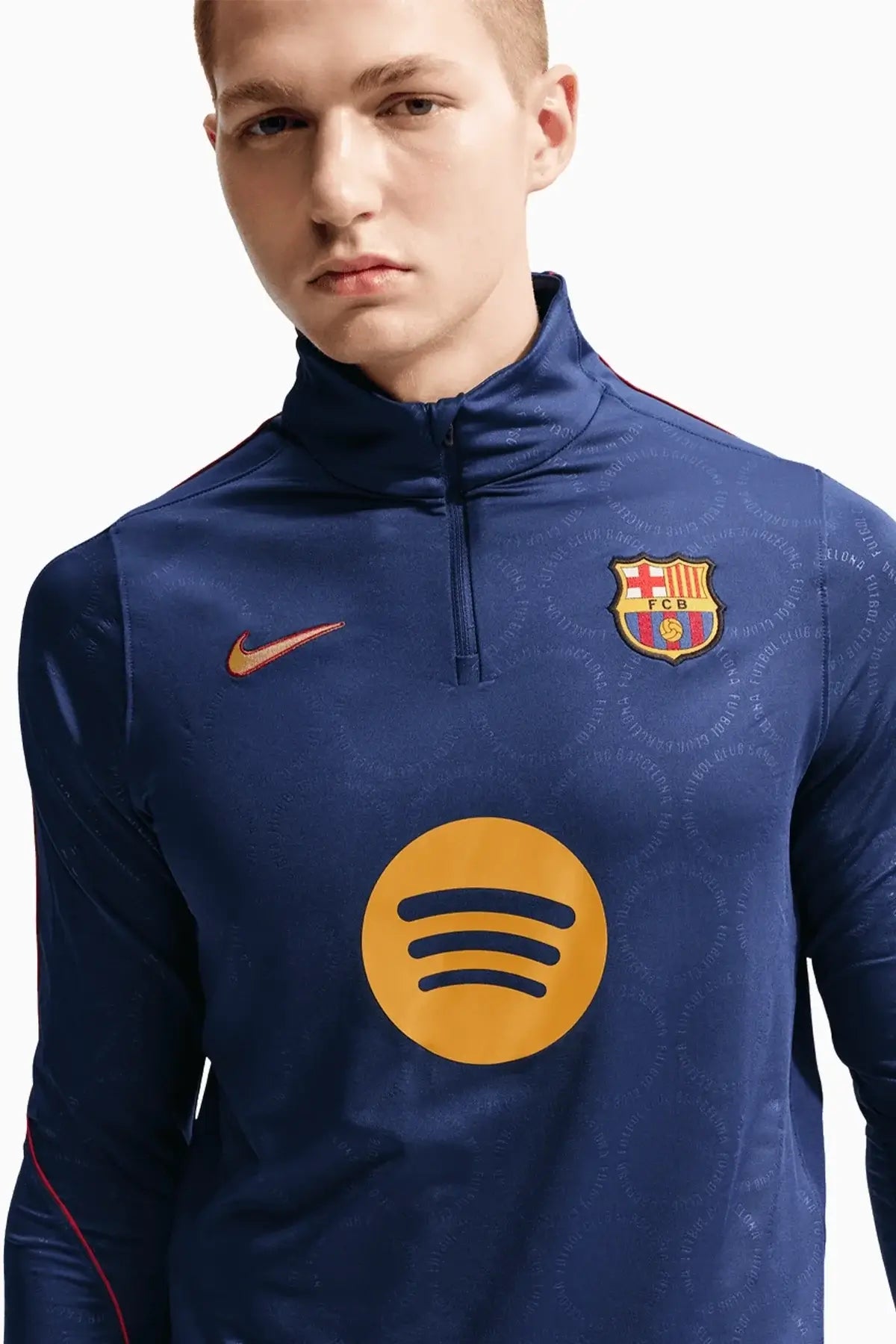 Блуза Nike FC Barcelona 26/27 Strike (Тъмносин) - IQ1299-498 – снимка 3