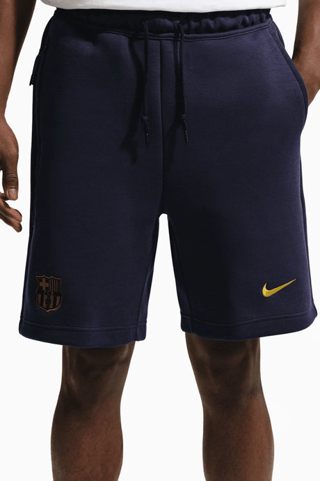 Шорти Nike FC Barcelona 26/27 Tech Fleece (Тъмносин) - II3334-498 – снимка 3